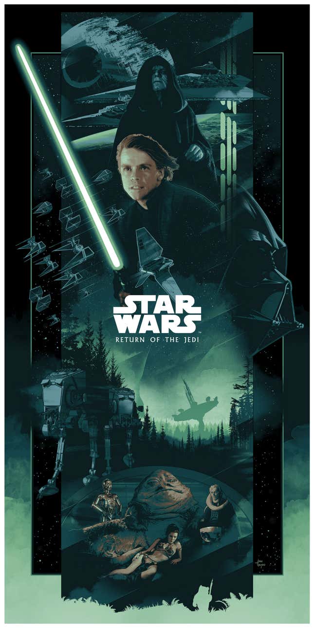 Star Wars Trilogy Posters Bottleneck Gallery by John Guydo