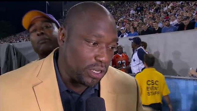 Cris Carter Clowns Warren Sapp During Interview, May Have Death Wish