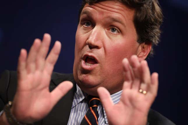 Image for article titled When Tucker Carlson Started Taking Coronavirus Seriously, Guess Who Followed Suit?