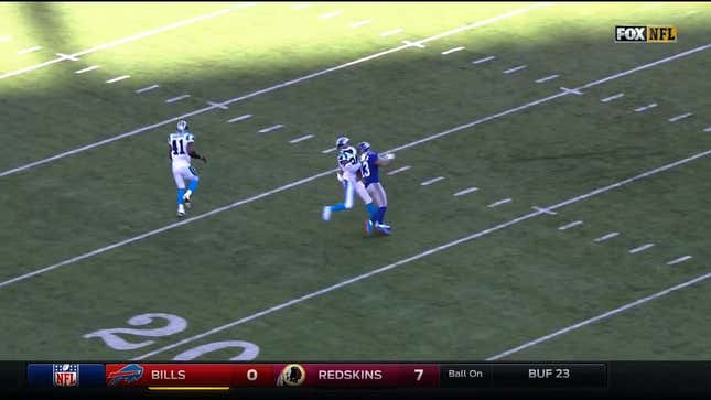 OBJ And The Panthers Cornerbacks Are Staging A Boxing Match In The Middle Of A Football Game