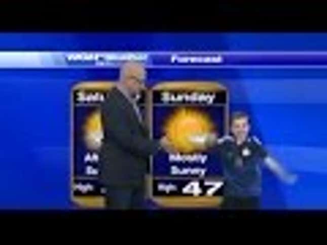 Enthusiastic 7-Year-Old Gives the Best Damn Weather Forecast
