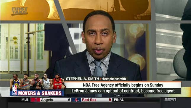 LeBronWatch: "After-Hours" Phone Calls To Stephen A. Smith Reveal LeBron Wants To Take Kevin Durant To L.A.