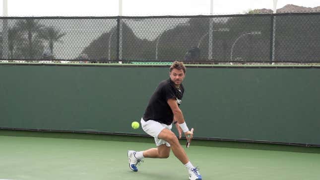 Stan Wawrinka And Juan Martin Del Potro Both Beat The Sad Tennis Ball