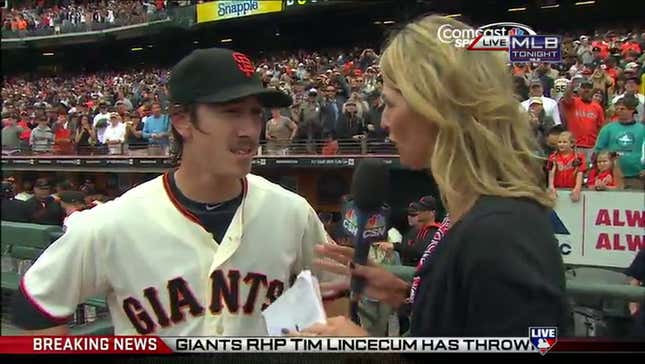 Tim Lincecum Just No-Hit The Padres, And That's Awesome