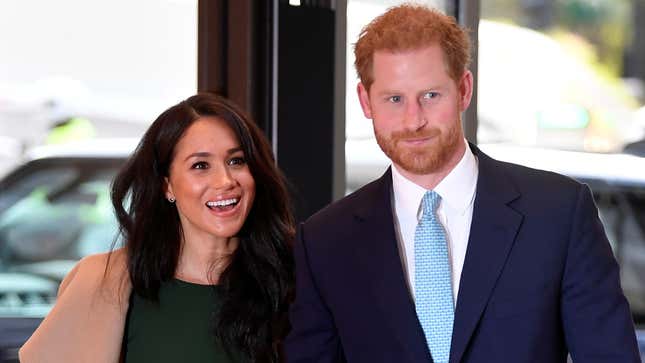 Prince Harry, Duke of Sussex and Meghan, Duchess of Sussex on October 15, 2019, in London, England. 