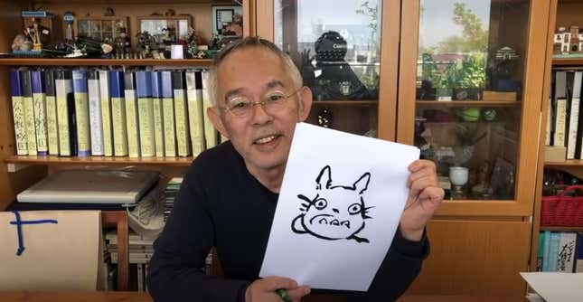 Image for article titled How To Draw Totoro: Draw Some Circles, Draw The Rest Of The Fucking Totoro