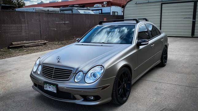 Image for article titled At $15,000, Could This Modded 2006 Mercedes E55 AMG Prove An Insane Deal?