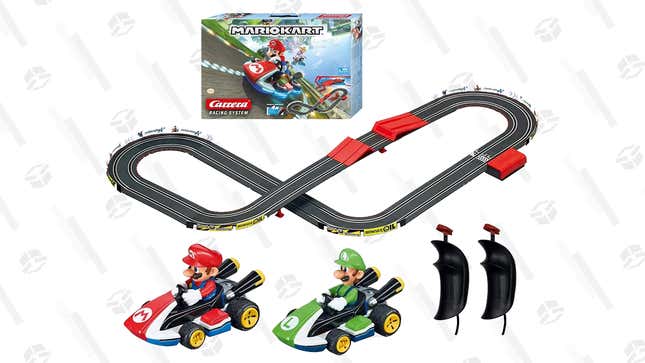 Mario Kart Slot Car Track Set | $45 | Amazon