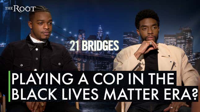<i>21 Bridges</i>: Yes, Chadwick Boseman Was Conflicted Portraying a Black Cop