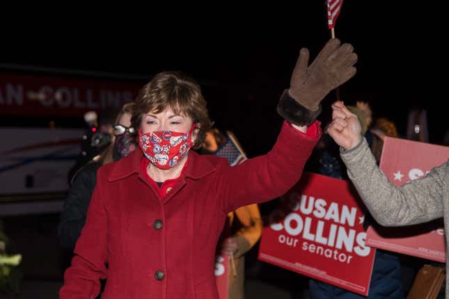 Image for article titled Susan Collins Wins, Consequences Lose