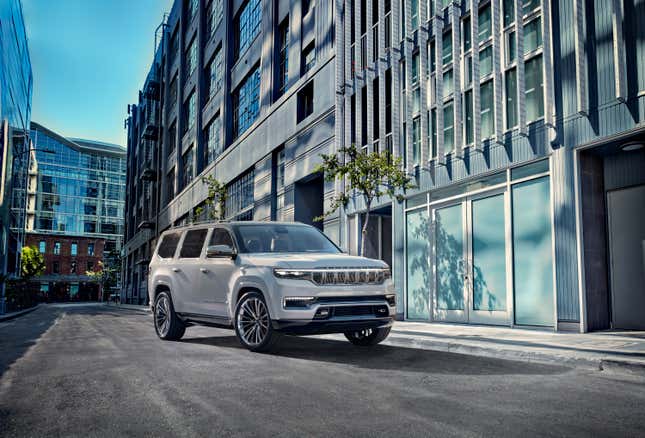 Image for article titled The New Jeep Grand Wagoneer Isn't Beautiful Enough For Its Name