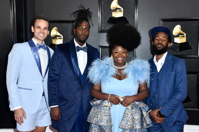 Image for article titled Drowning in Ruffles and Sequins On the 62nd Grammys Red Carpet