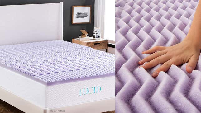 

30% Off Lucid Memory Foam Mattress Toppers | Amazon Gold Box 