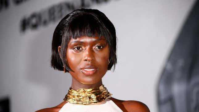 Jodie Turner-Smith poses for photographers upon arrival at the UK premiere of ‘Queen &amp; Slim’ on Tuesday, Jan 28, 2020. 