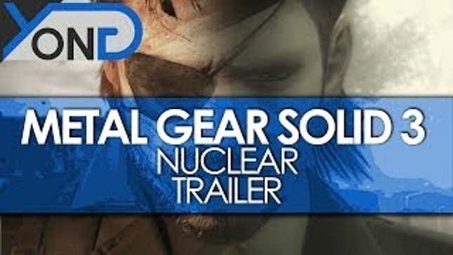 <em>Phantom Pain</em>-Style <em>Metal Gear Solid 3</em> Trailer Is Surprisingly Powerful