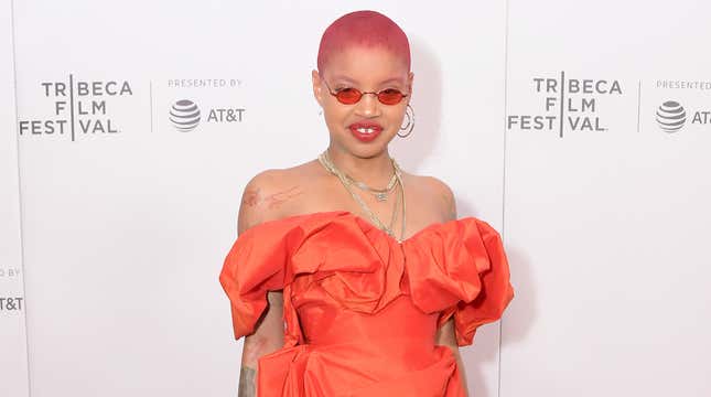 Slick Woods attends the “Goldie” - 2019 Tribeca Film Festival on April 25, 2019 in New York City.