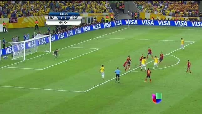 Neymar Scores Golazo Against Spain, Is The Truth