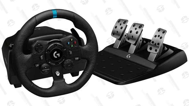 Logitech Racing Wheel (Xbox) | $350 | Amazon
Logitech Racing Wheel (PS4/PS5) | $350 | Amazon