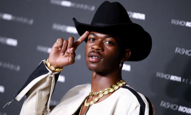 Lil Nas X attends the Fashion Nova x Cardi B Collection Launch Party at Hollywood Palladium on May 08, 2019 in Los Angeles, California.