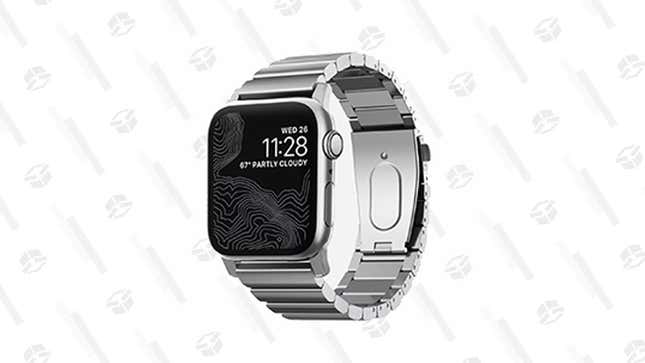 Stainless Steel Apple Watch Band | $60 | Nomad | Promo code KINJA50