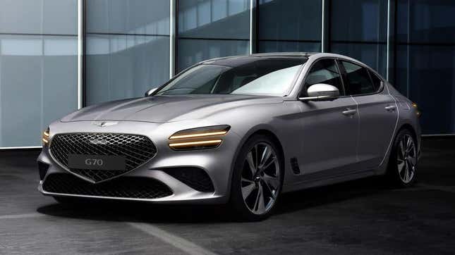 Image for article titled The 2022 Genesis G70 Looks So Damn Good