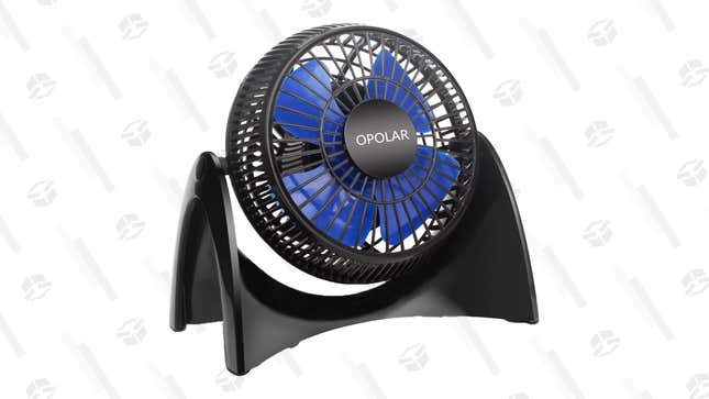 OPOLAR Portable Desk USB Fan | $9 | Amazon | Use code LP7FNDXB