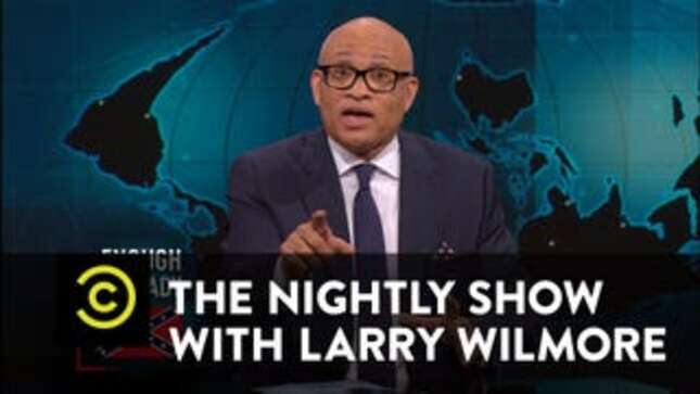 Larry Wilmore Offers to Help Take Down the Confederate Flag in SC