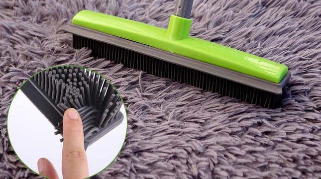 Pet Hair Broom Rubber Broom 59