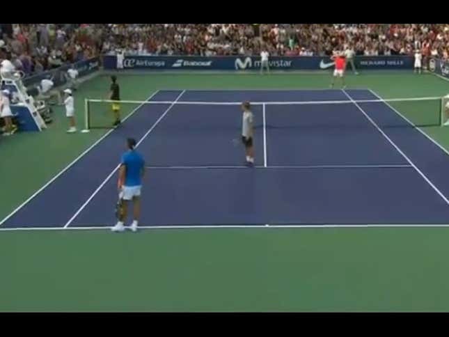 Rafael Nadal Halts Play While Mother Seeks Her Lost, Weeping Child