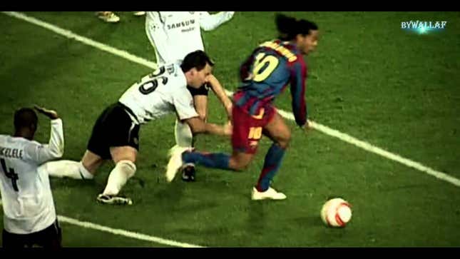 Ronaldinho Can't Play Soccer Anymore, But He Can't Stop