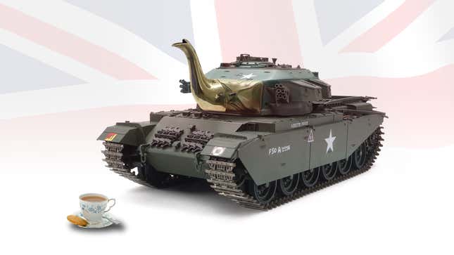 Image for article titled British Tanks Have Had Tea-Making Equipment Installed Since WWII