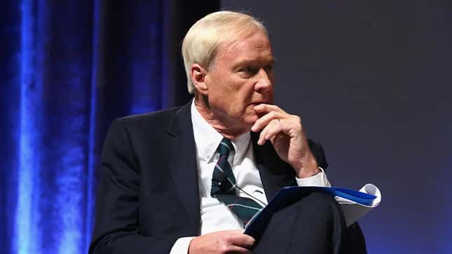Image for article titled Chris Matthews Resigns From Hardball, Peaces Out Mid-Show