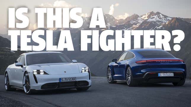 Image for article titled Does The $150,000 Porsche Taycan Really Compete With The Much Cheaper Tesla Model S?