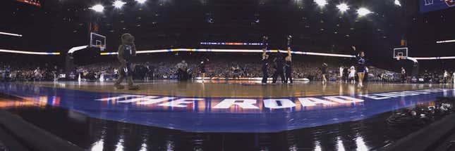 Stadium Blacks Out Ribbon Boards To Fix Horrific TBS Glare