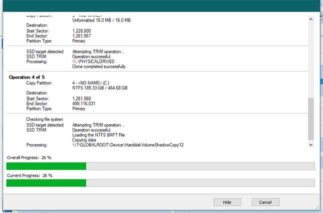 Image for article titled How to Migrate to a Solid-State Drive Without Reinstalling Windows