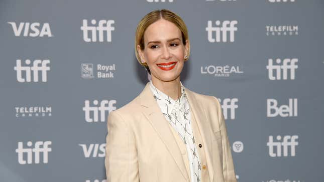 Image for article titled Sarah Paulson Also Doesn't Care for Lea Michele!