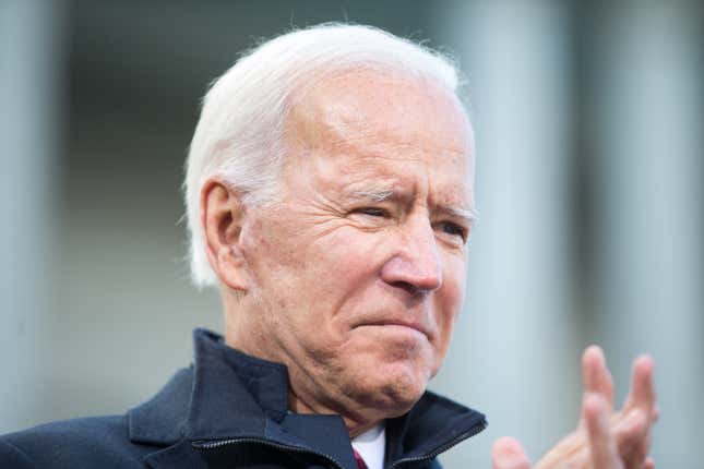 Image for article titled OK Boomer: Joe Biden Says Marijuana Is a Gateway Drug, and He Won’t Legalize It