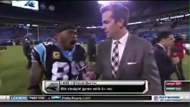 Steve Smith To Aqib Talib: "Ice Up, Son!"