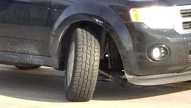 Image for article titled Don't Wind Up Like This Person: Check Your Car's Critical Steering And Suspension Parts