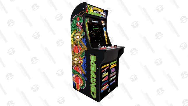 Arcade1UP Deluxe 12-in-1 Arcade Machine with Riser | $300 | Walmart