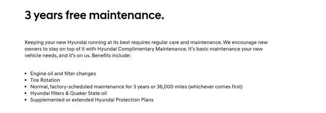 Image for article titled Free Maintenance Plans Are Great But They Aren’t Saving You A Lot Of Money