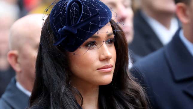 Meghan, Duchess of Sussex attends the 91st Field of Remembrance at Westminster Abbey on November 07, 2019, in London, England.