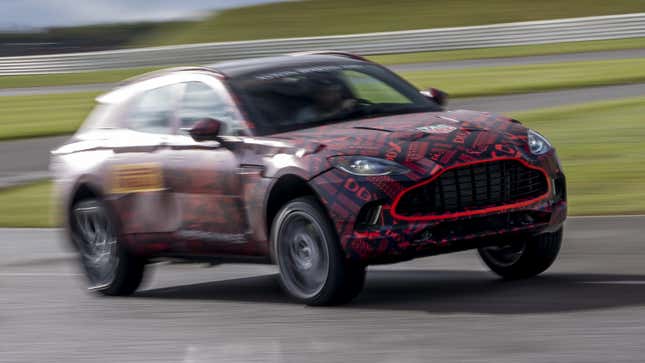 Image for article titled Will A 542-HP AMG Engine Make You Feel Better About The Aston Martin DBX?