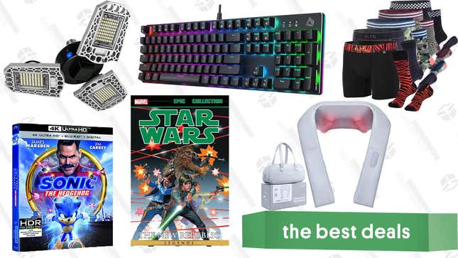 Image for article titled Saturday&#39;s Best Deals: Star Wars Comics, Shoulder and Neck Massagers, Men&#39;s Underwear, and More