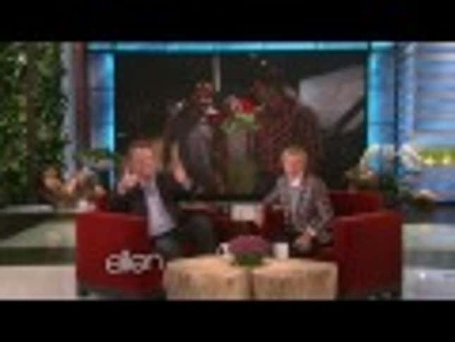 Watch Ellen Scare Eric Stonestreet So Badly He Vows Never to Return