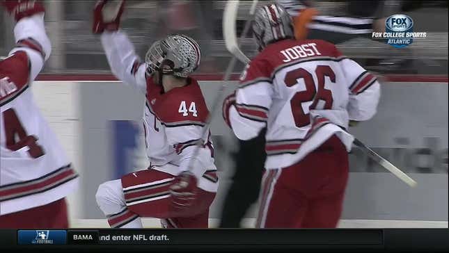 Ohio State Forces Overtime With Last-Second Goal Off The Draw