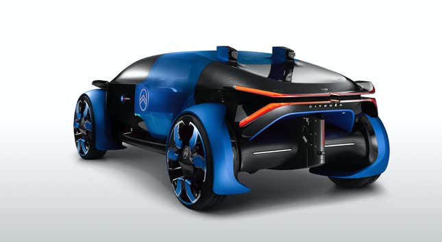 Image for article titled Citroën's Weepy-Emoji Concept Is an Interesting Study of What You Get After Building Cars for a Century