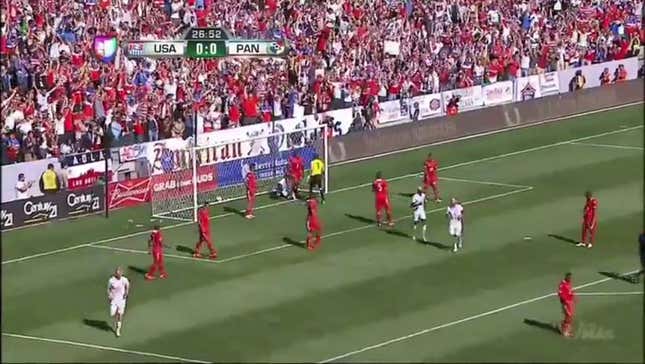 Michael Bradley Scores Directly From A Corner Kick