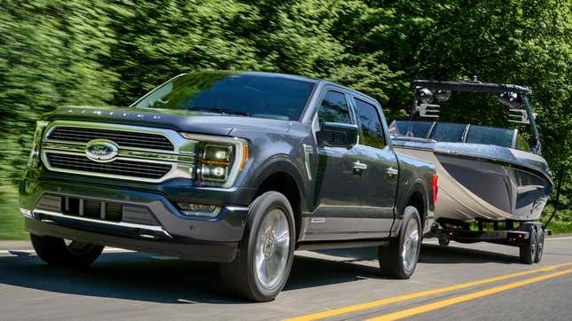 Image for article titled Ford Says The 2021 F-150 Will Make The Most Torque Of Any F-150 Ever