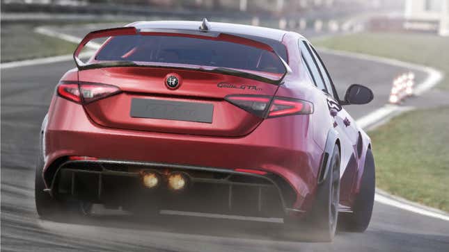 Image for article titled The Alfa Romeo GTAm Returns With 540 HP And An Awful Photoshop